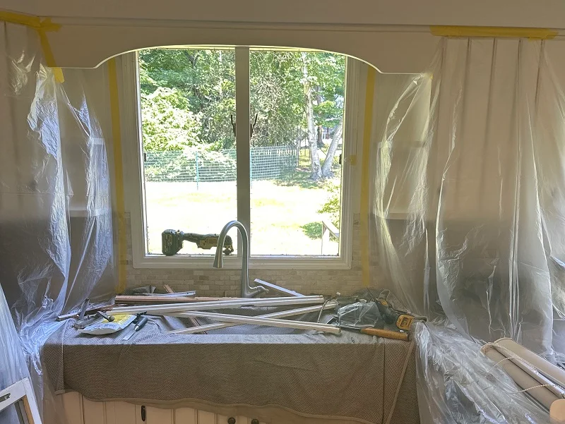 Custom Andersen 400 Series window installed in Southport,CT